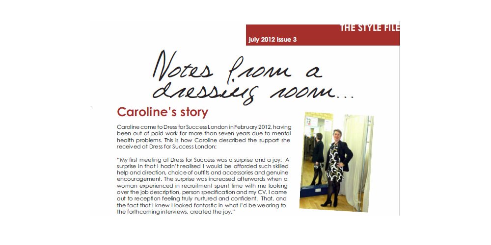 Notes from a Dressing Room