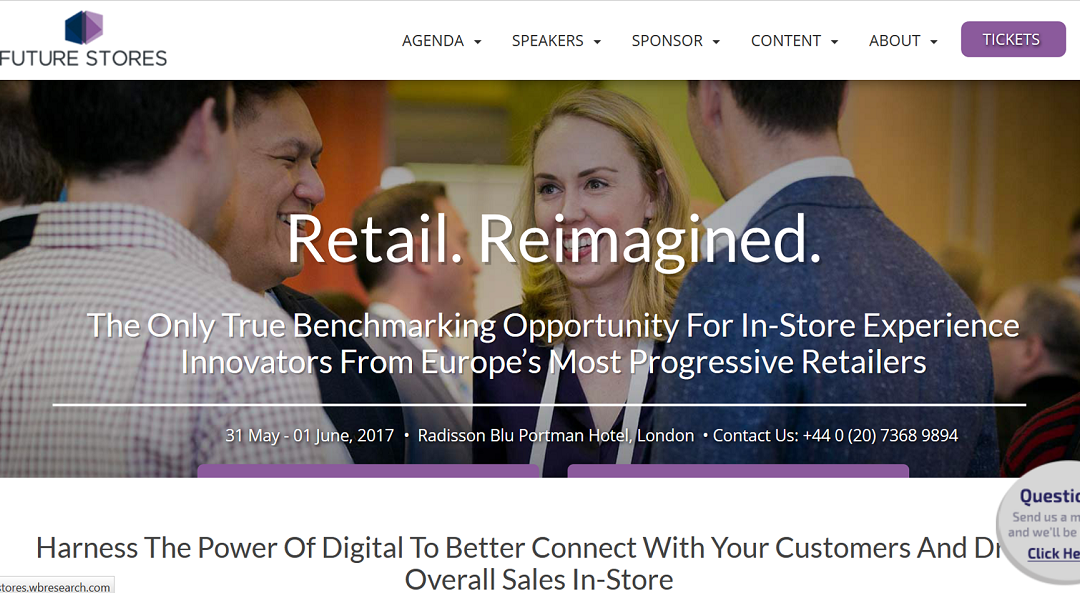 Kate is speaking at Future Stores Conference on 31st May