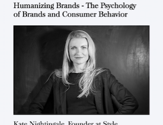 Humanizing Brands – The psychology of Brands and Consumer Behaviour